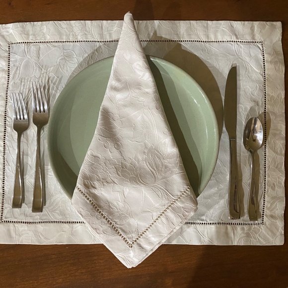 SFERRA Set of 6 placements + 6 napkins - Picture 3 of 8